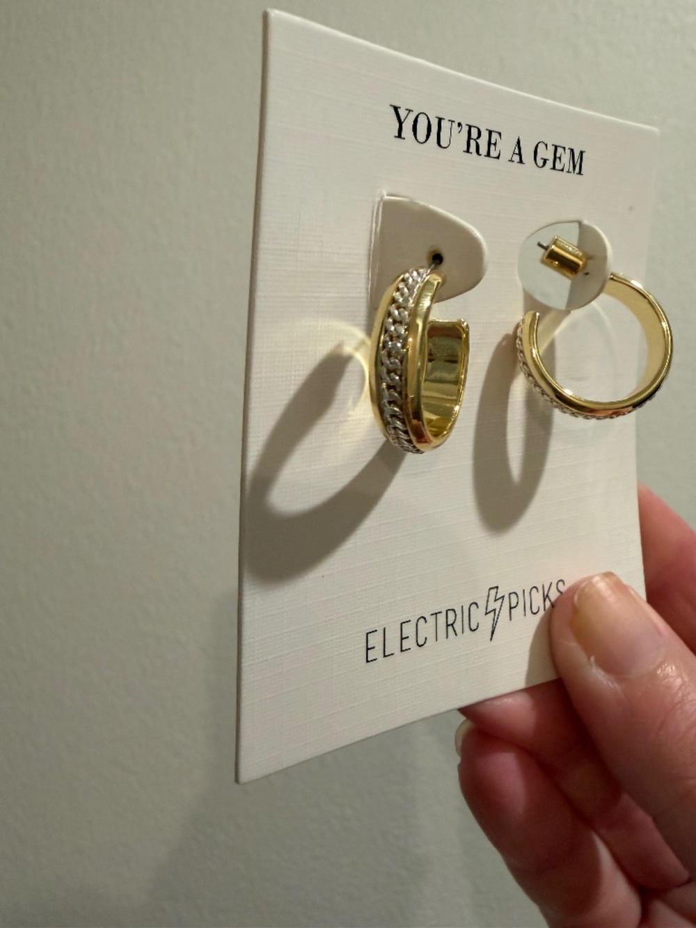 Electric Picks Earrings